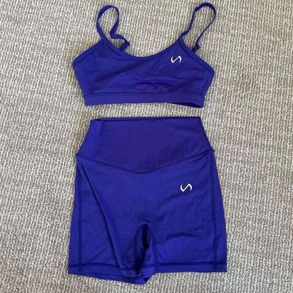 TLF workout matching seamless purple set size small - Picture 1 of 5